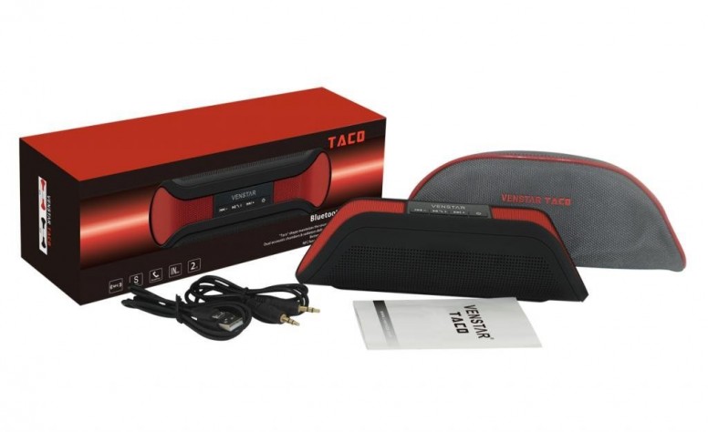 Venstar TACO CSR Bluetooth Speaker Packaging